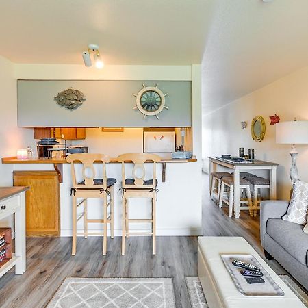 Ocean Shores Condo With Balcony Less Than 1 Mi To Beach! 외부 사진