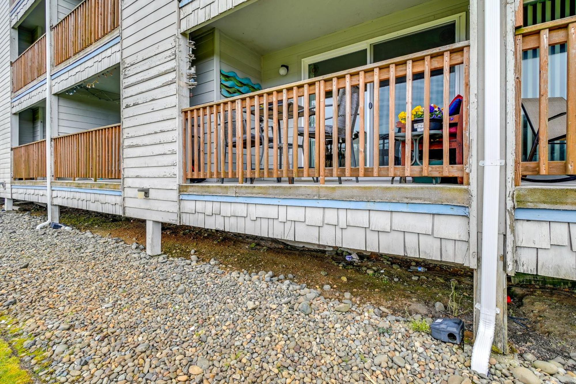 Ocean Shores Condo With Balcony Less Than 1 Mi To Beach! 외부 사진